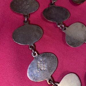 Necklace, bracelet and earrings